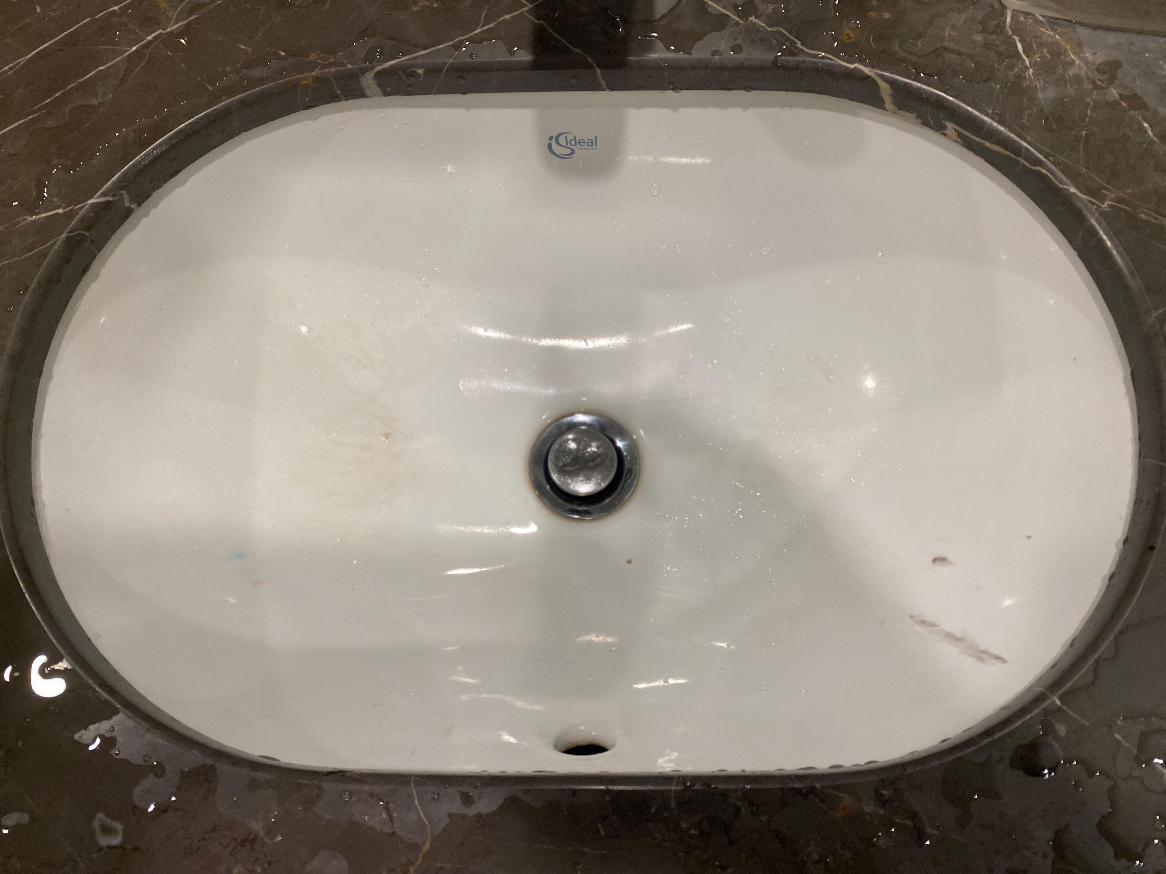 Sink wasn’t cleaned for a week