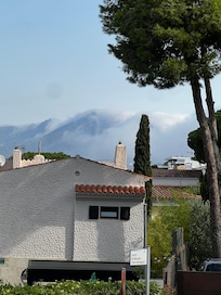 Aussicht vom Balkon