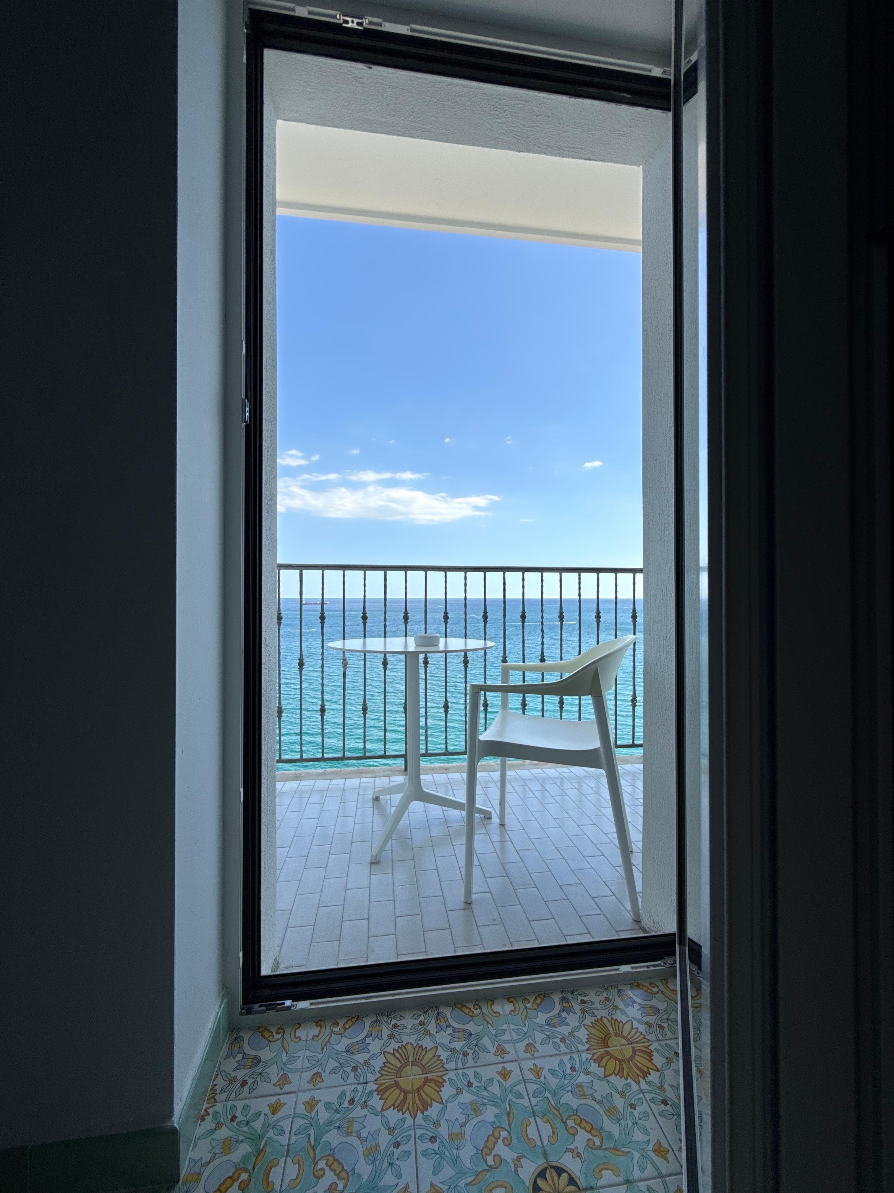 Our balcony