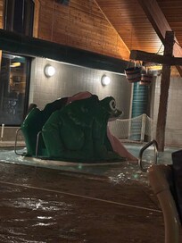 Separate kiddie pool