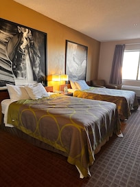 Clean rooms and comfortable beds