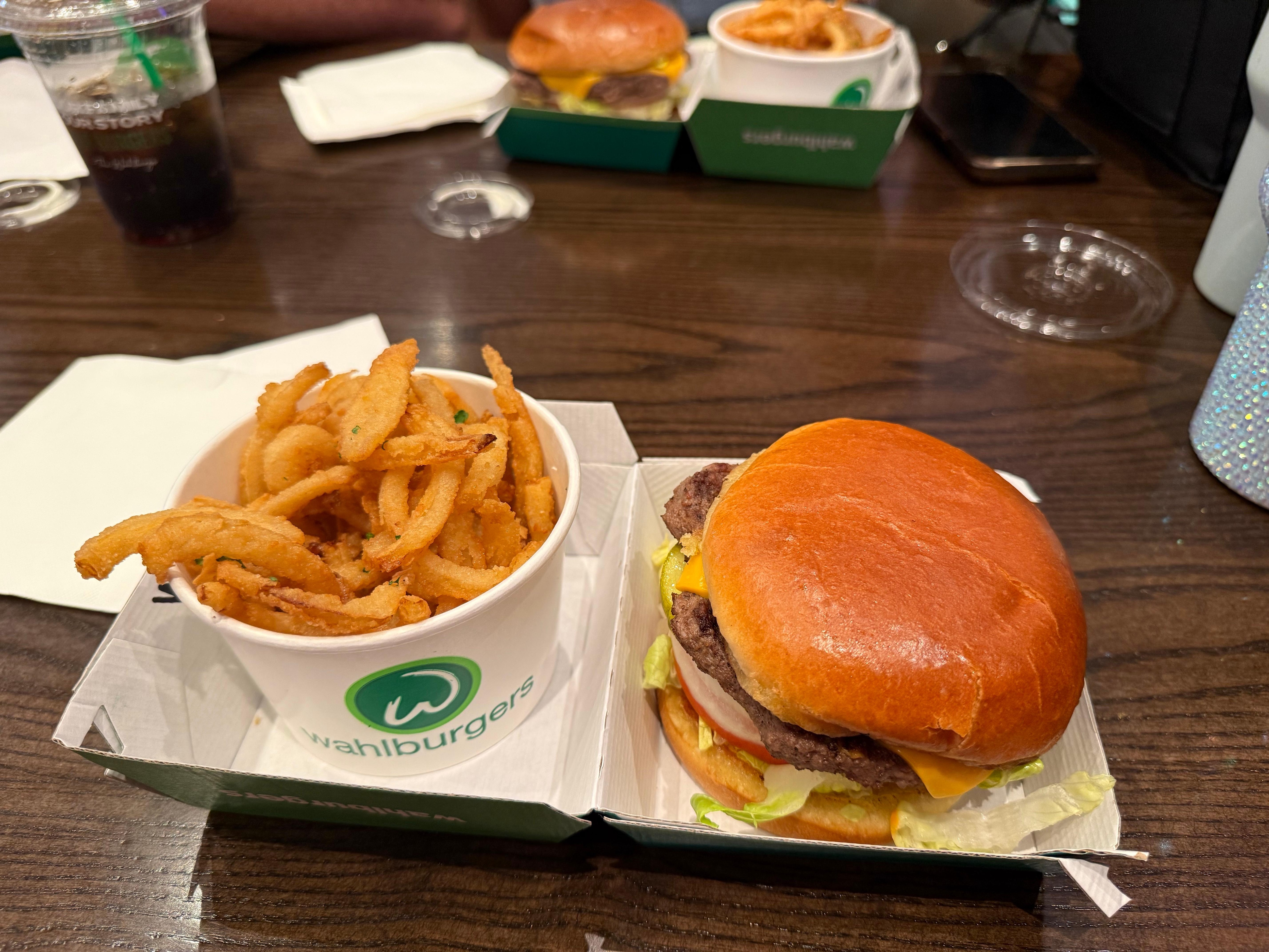 The food was delicious
