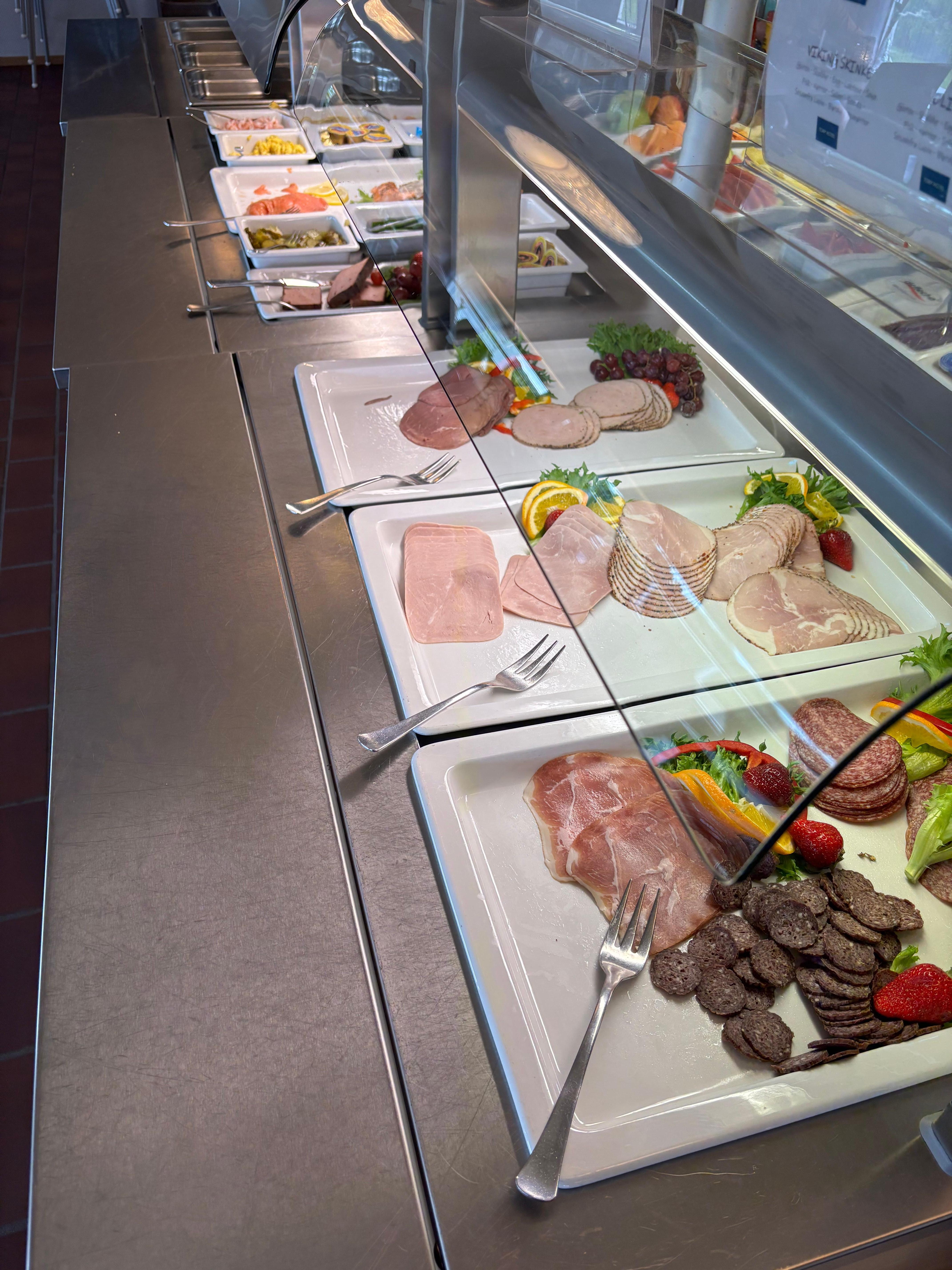 Buffet della colazione 