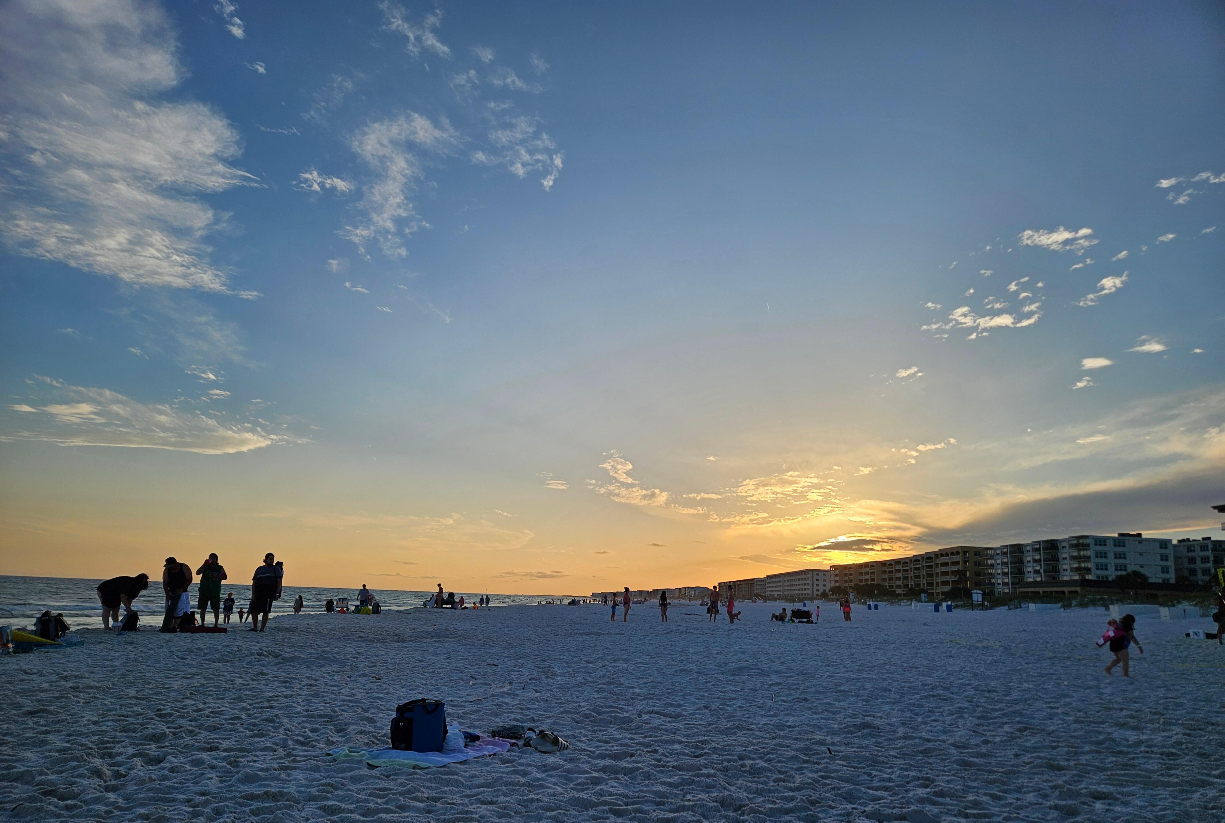 Beach with easy access