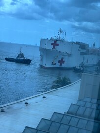 View from our room.
