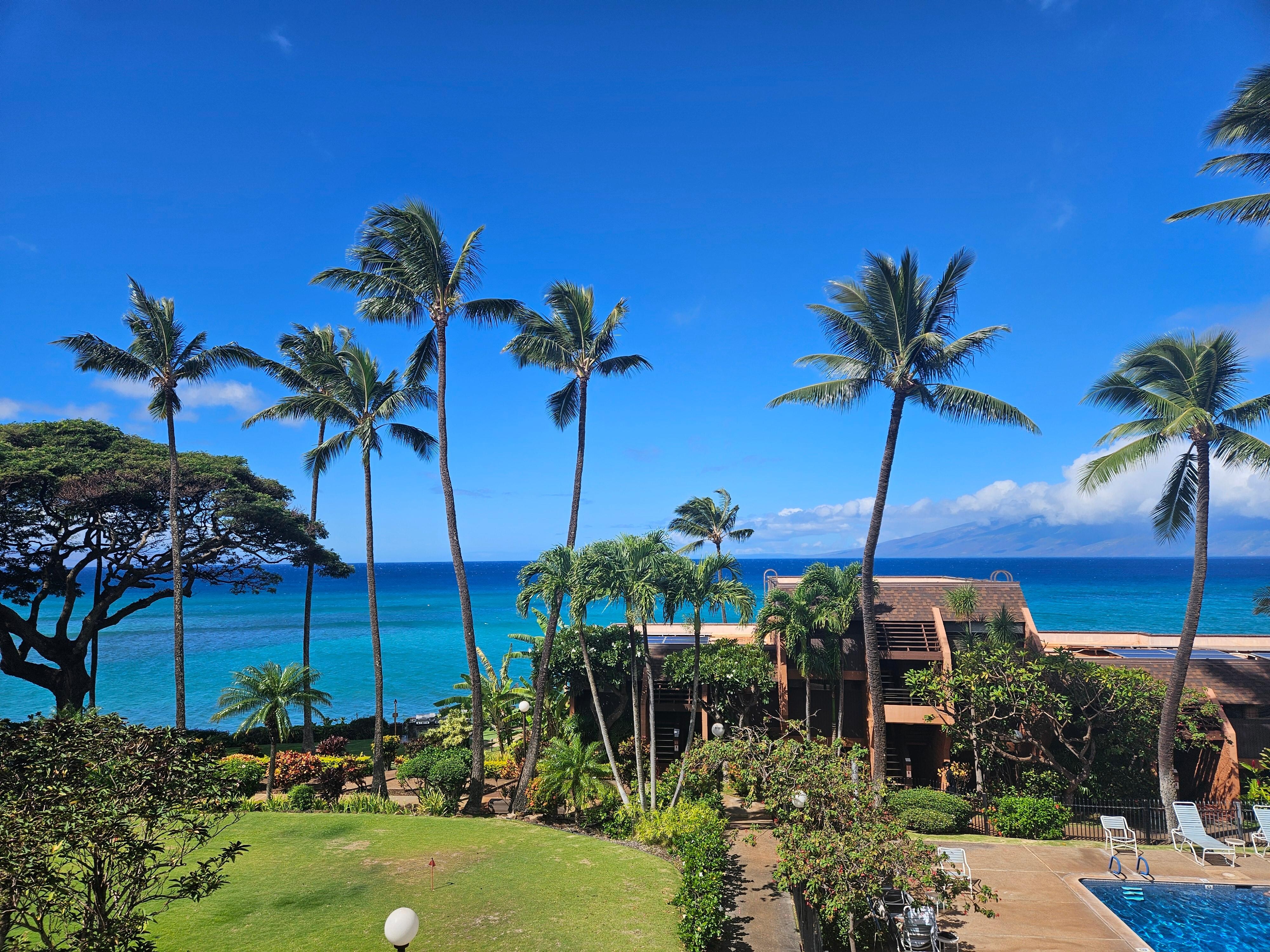 Daily view from lanai