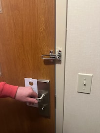 Secondary safety latch installed incorrectly making it completely useless