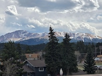 View from downtown Woodland Park