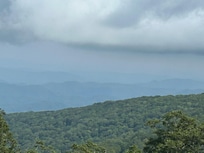 Along the blue ridge parkway.