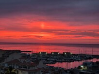 Stunning views from the apartment balcony