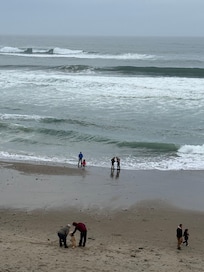 Loved watching the waves from our balcony