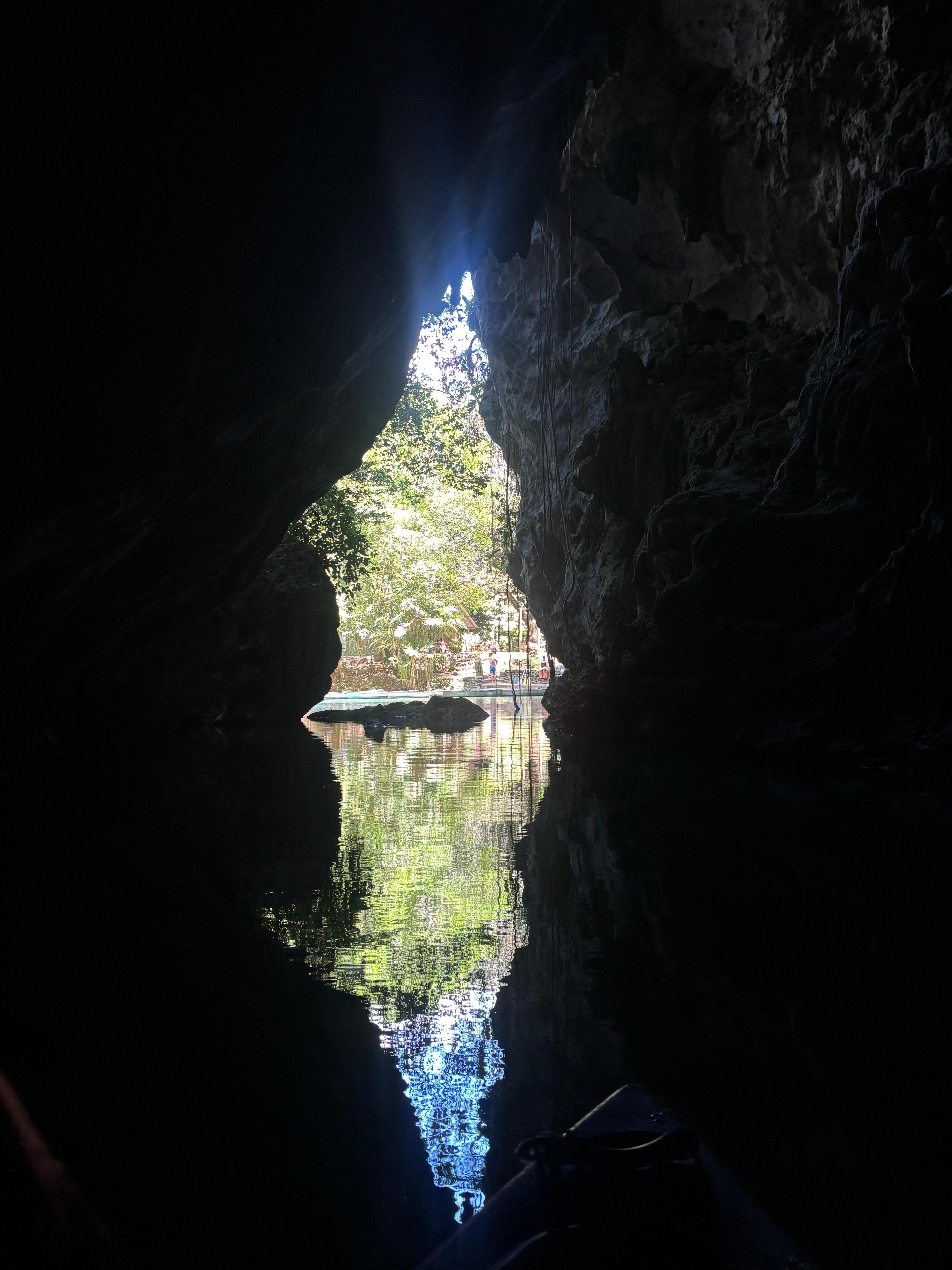 Opening of the caves at Barton Creek.