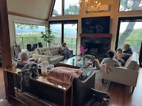 spacious living room
