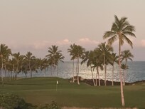 Full moon view from unit