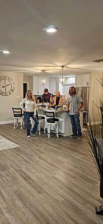 Open concept for socializing