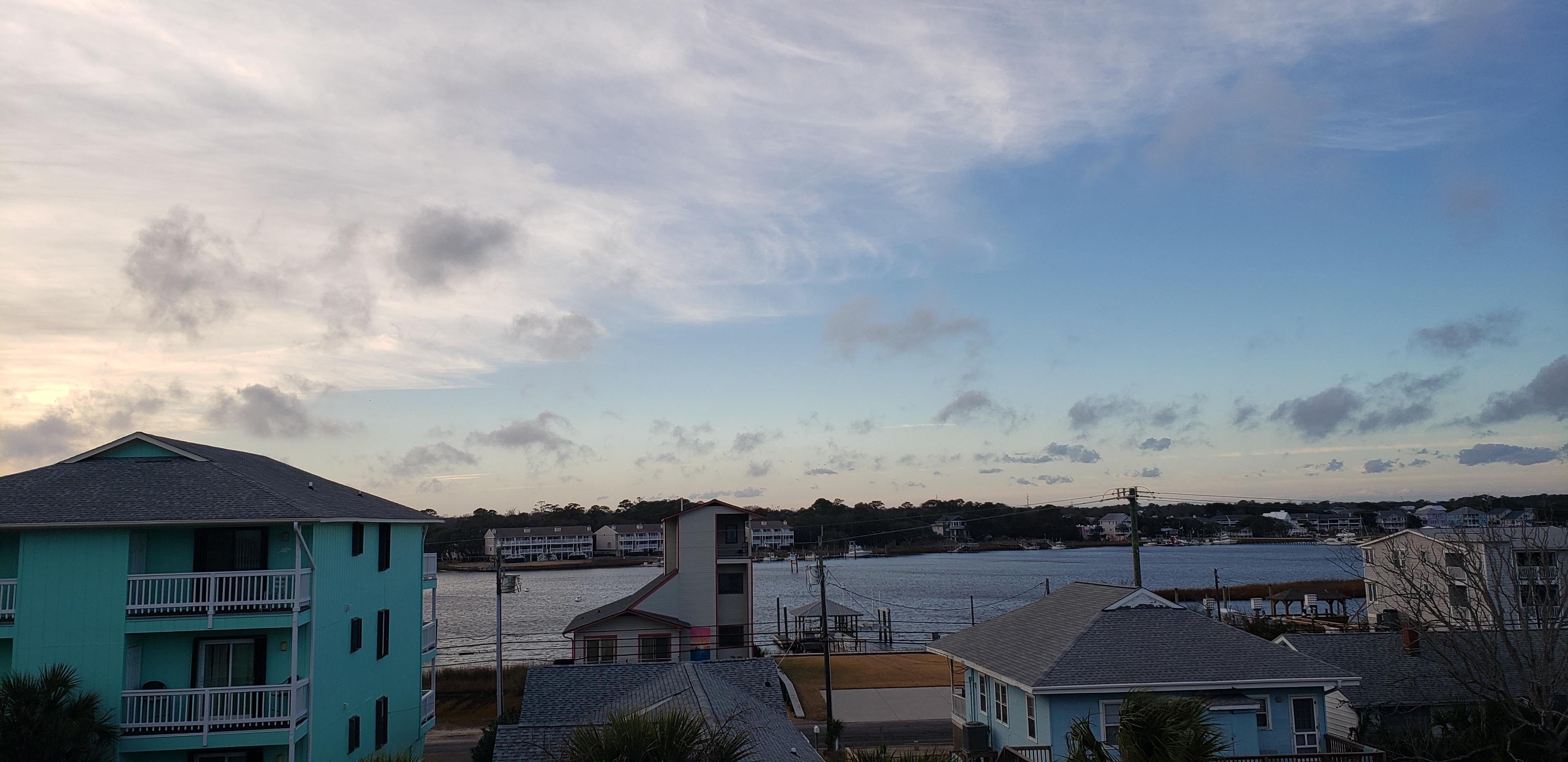 Canal View From the Back Balcony
