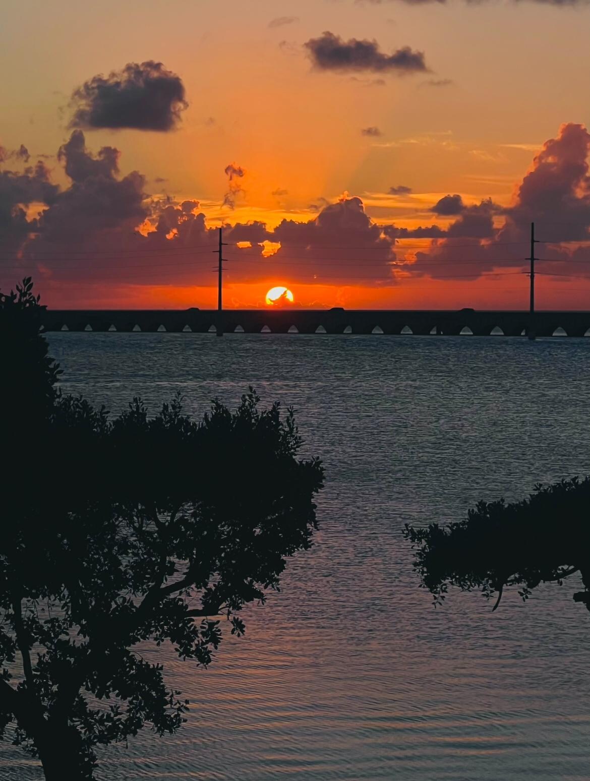 Photo of sunset from top balcony