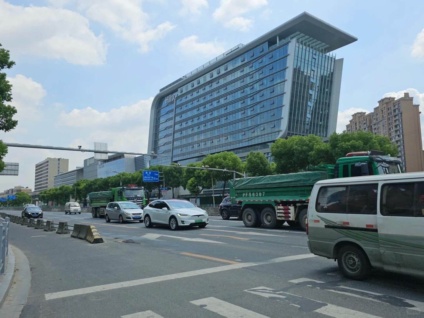 Hotel Exterior from a Distance