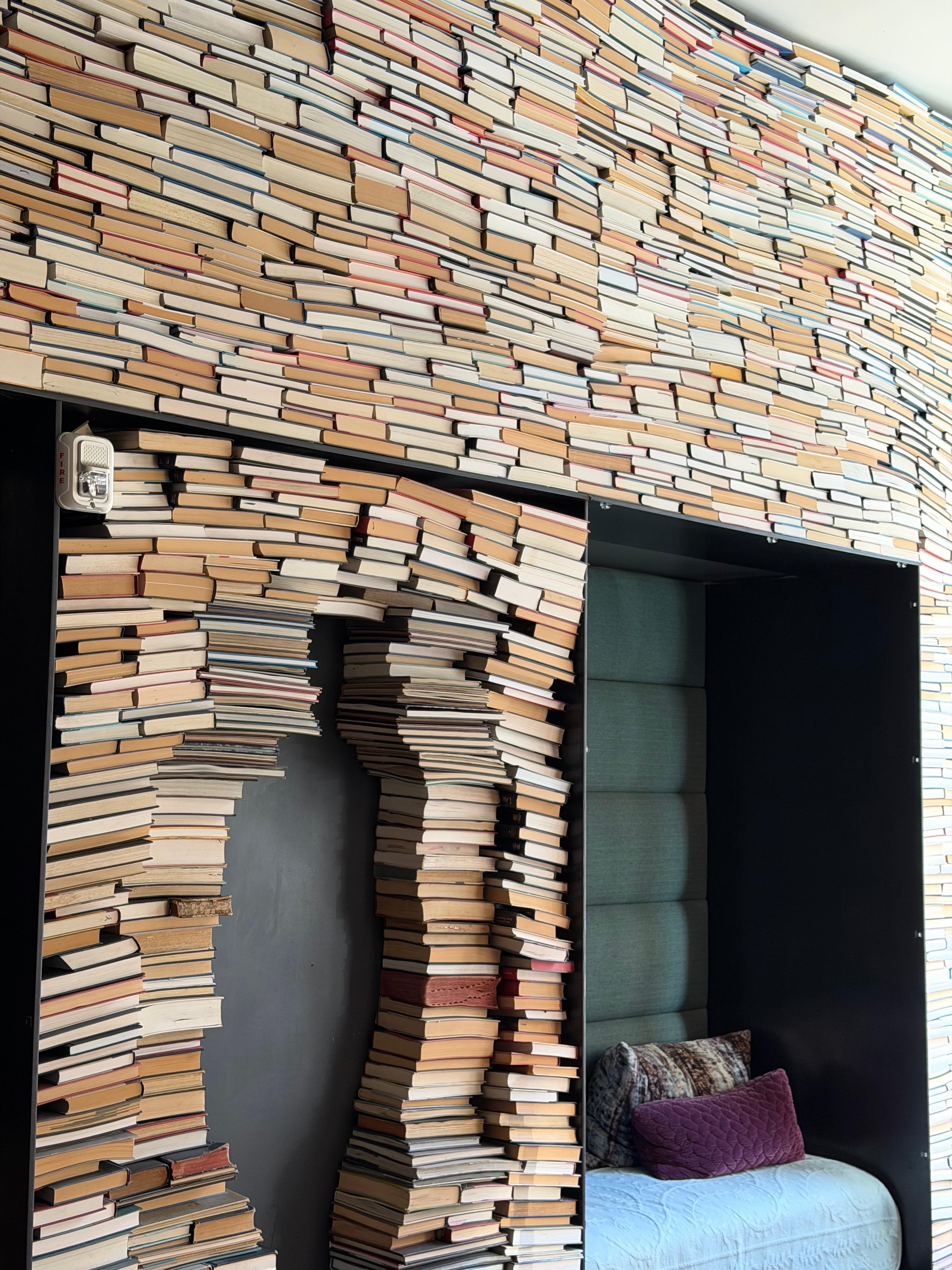 The lobby was so fun and funky. 