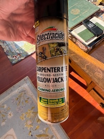 Insecticide spray can in the house