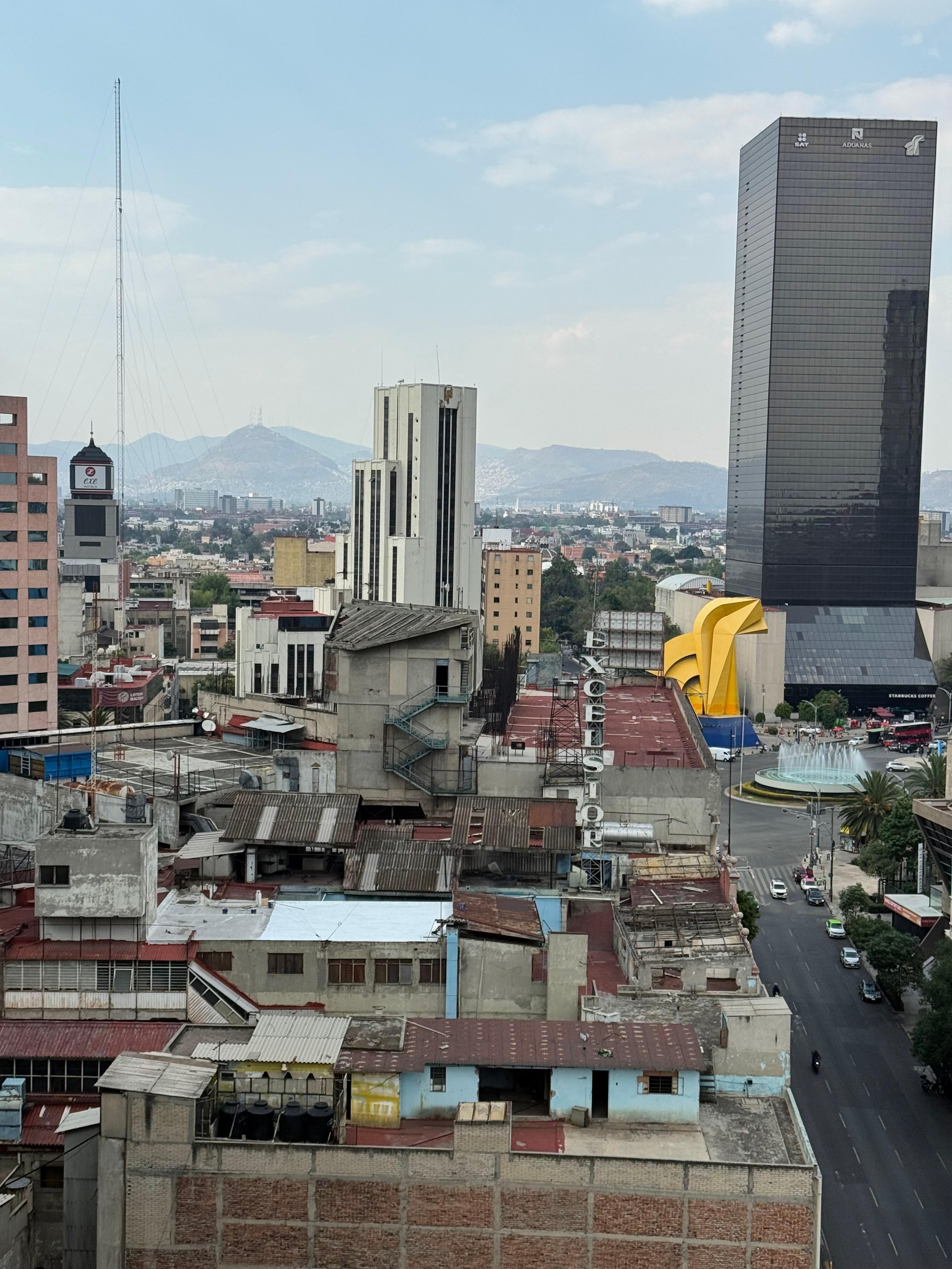 View from the rooftop 