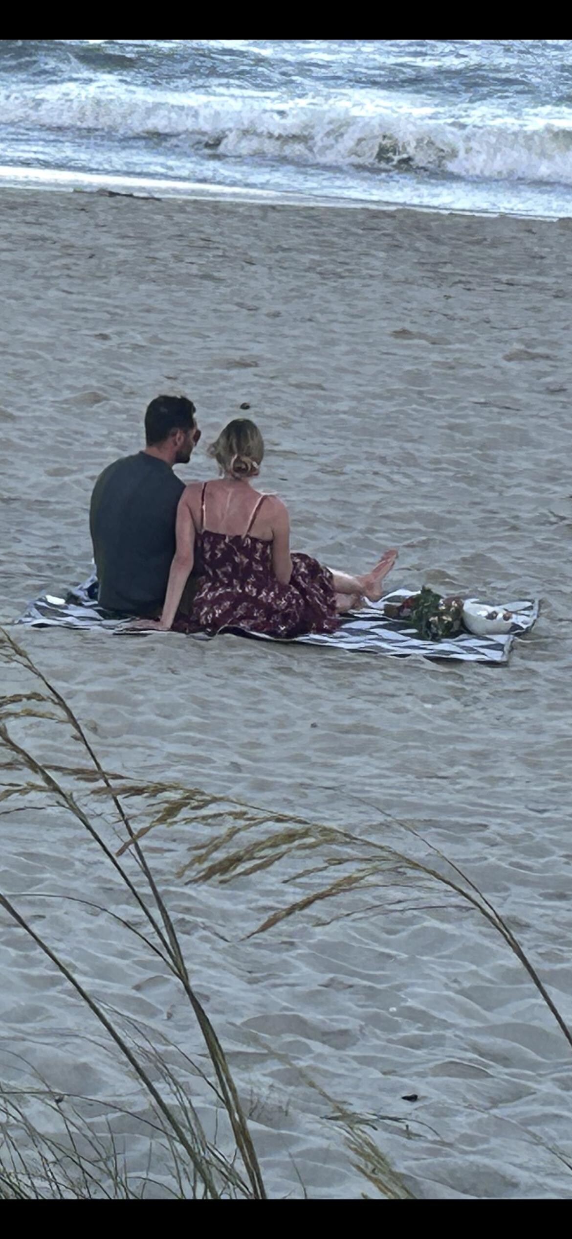 A seaside proposal…she said YES!