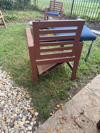 Dry rot chair