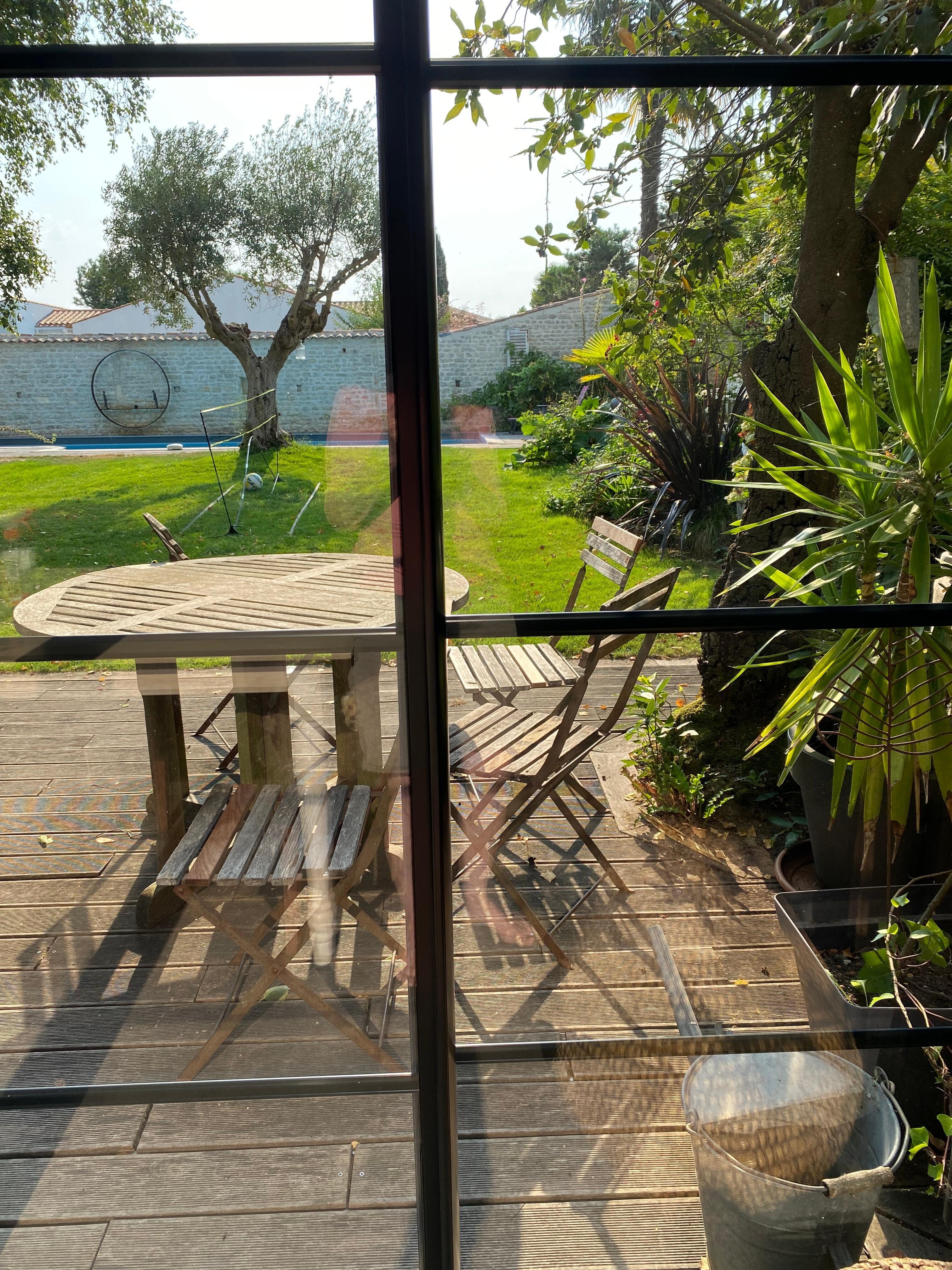 Lots of seating areas in the garden as well as space in the house for all the family to relax