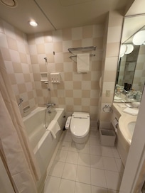 Standard room bathroom