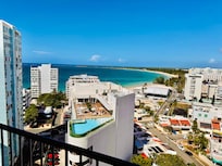 View from balcony.