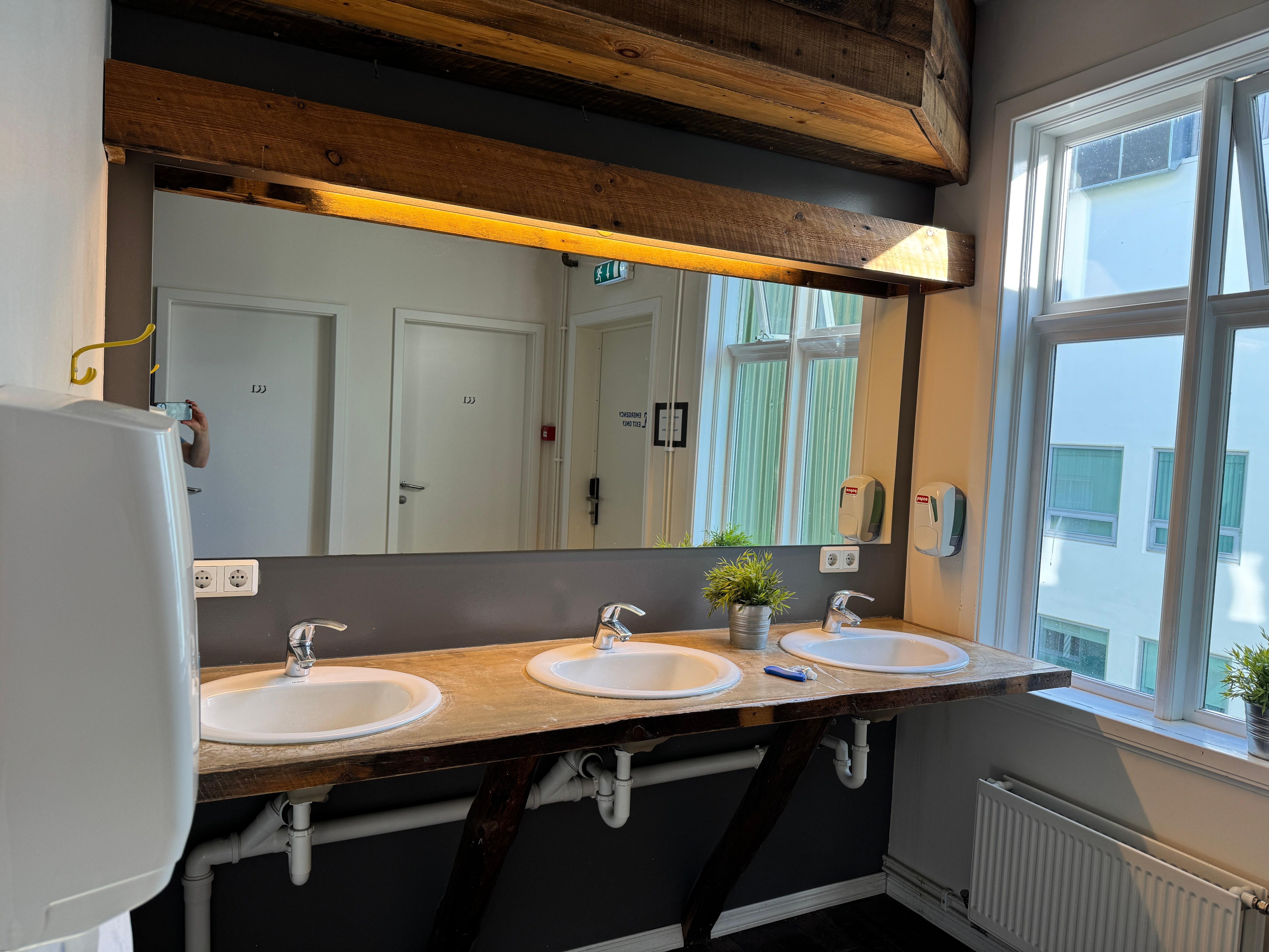 Shared bathroom