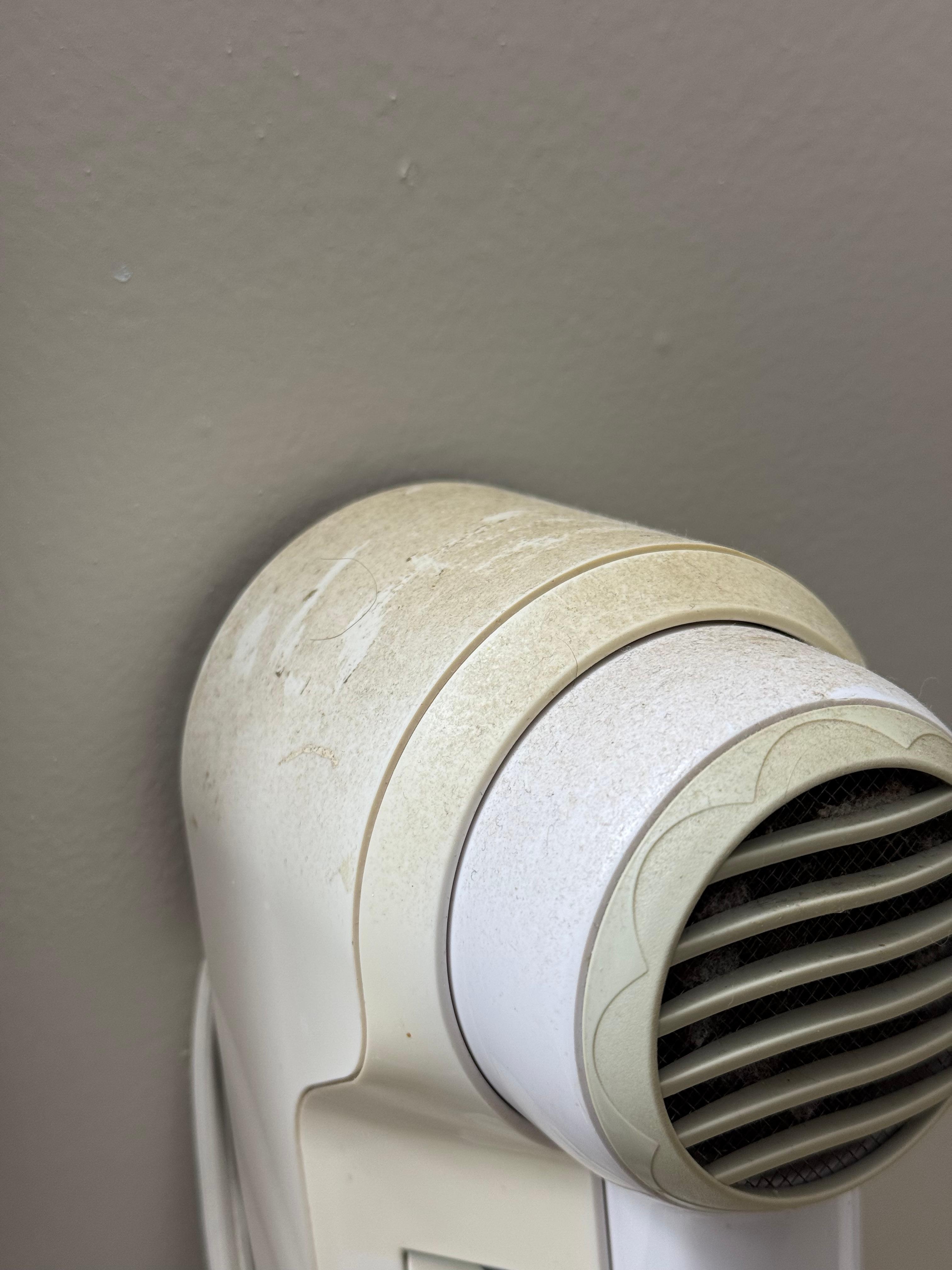 Top of everything was filthy as can be