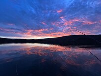 Sunrise on the lake (not edited)