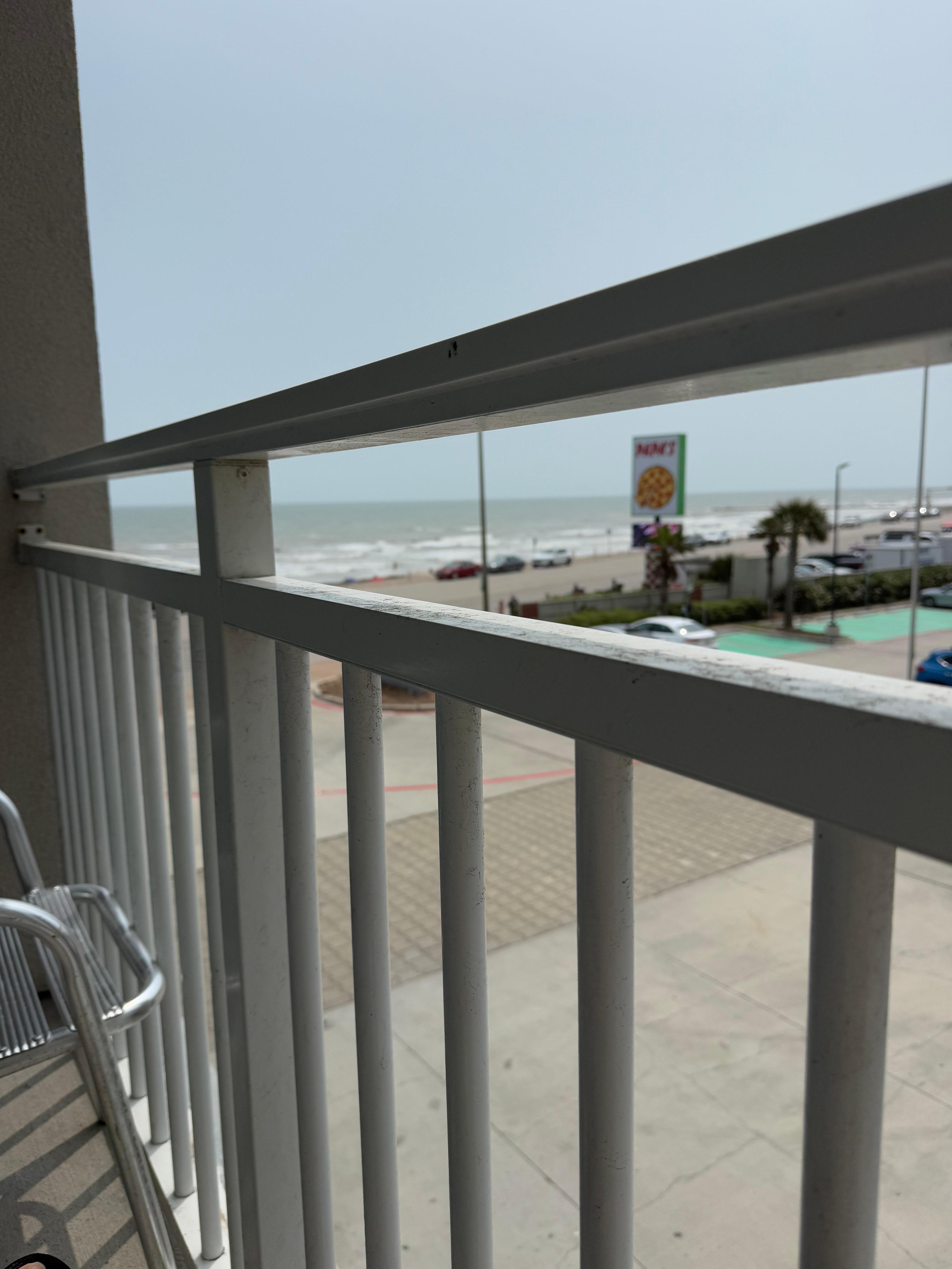 Ocean view from balcony 