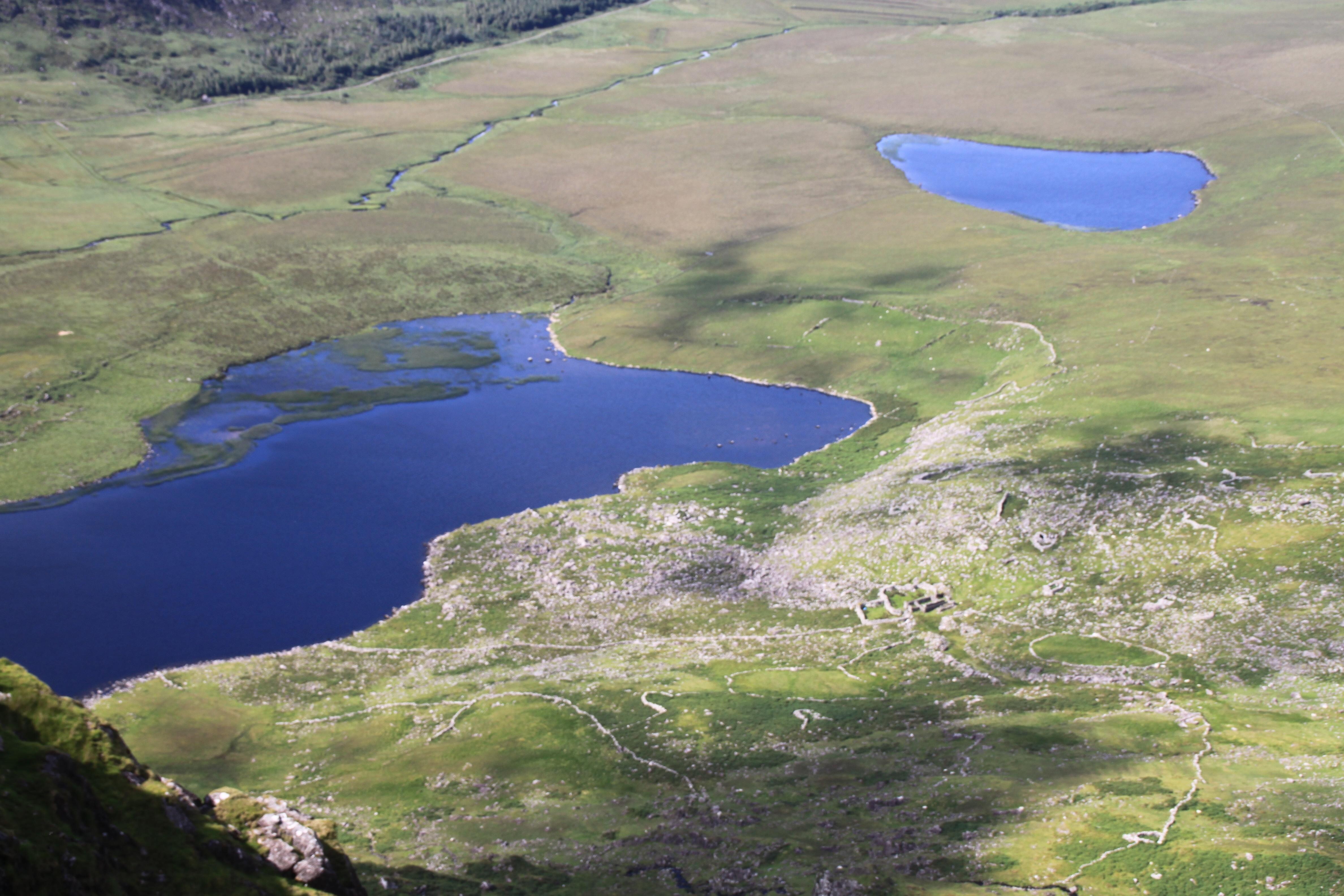 la vue depuis Connor Pass