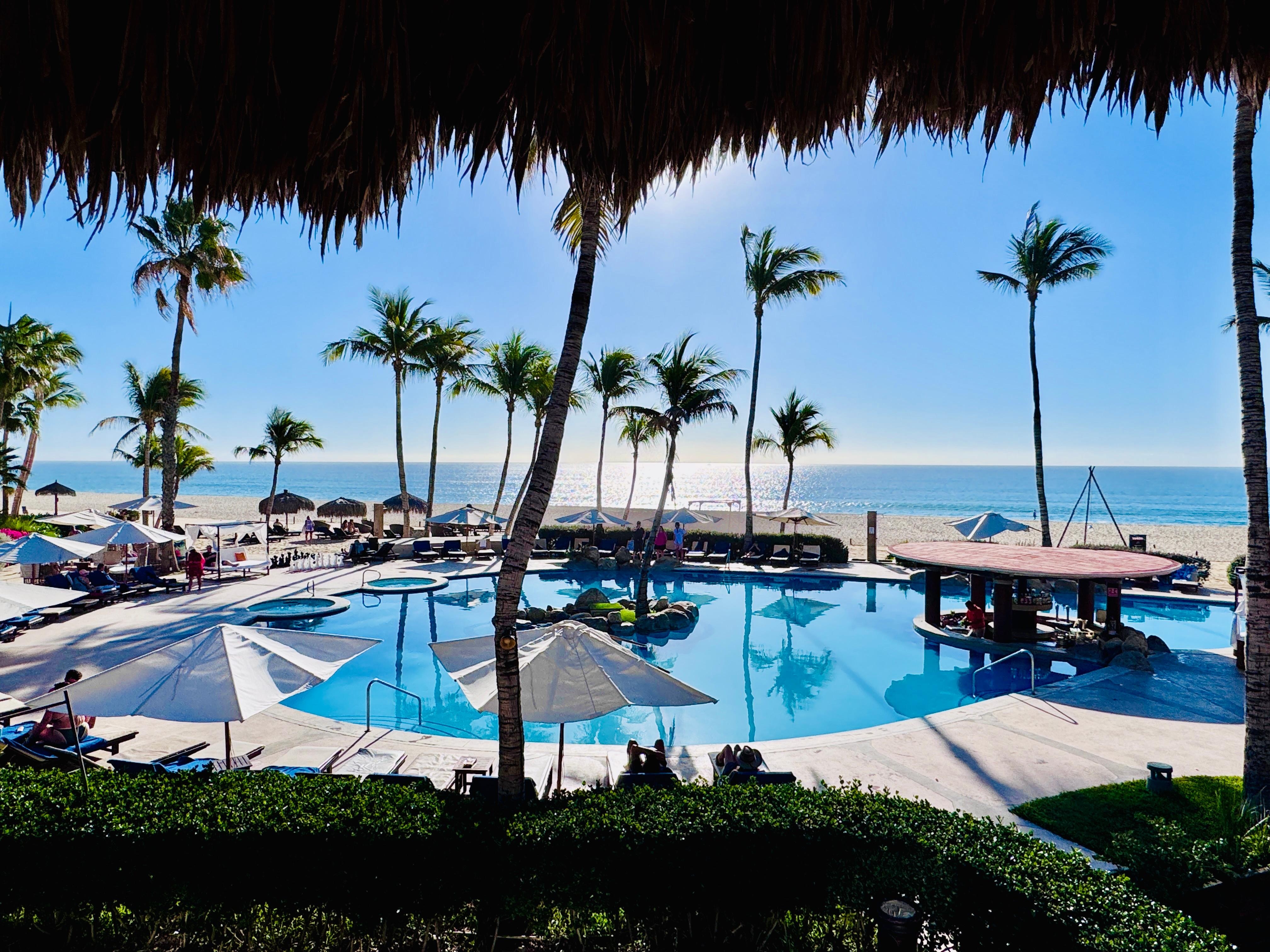 We spent alot of time here working overlooking the Adult only pool