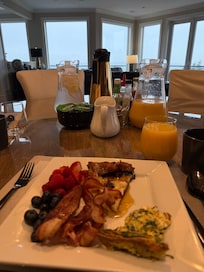 Breakfast with a view!
