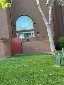 Outdoor seating area