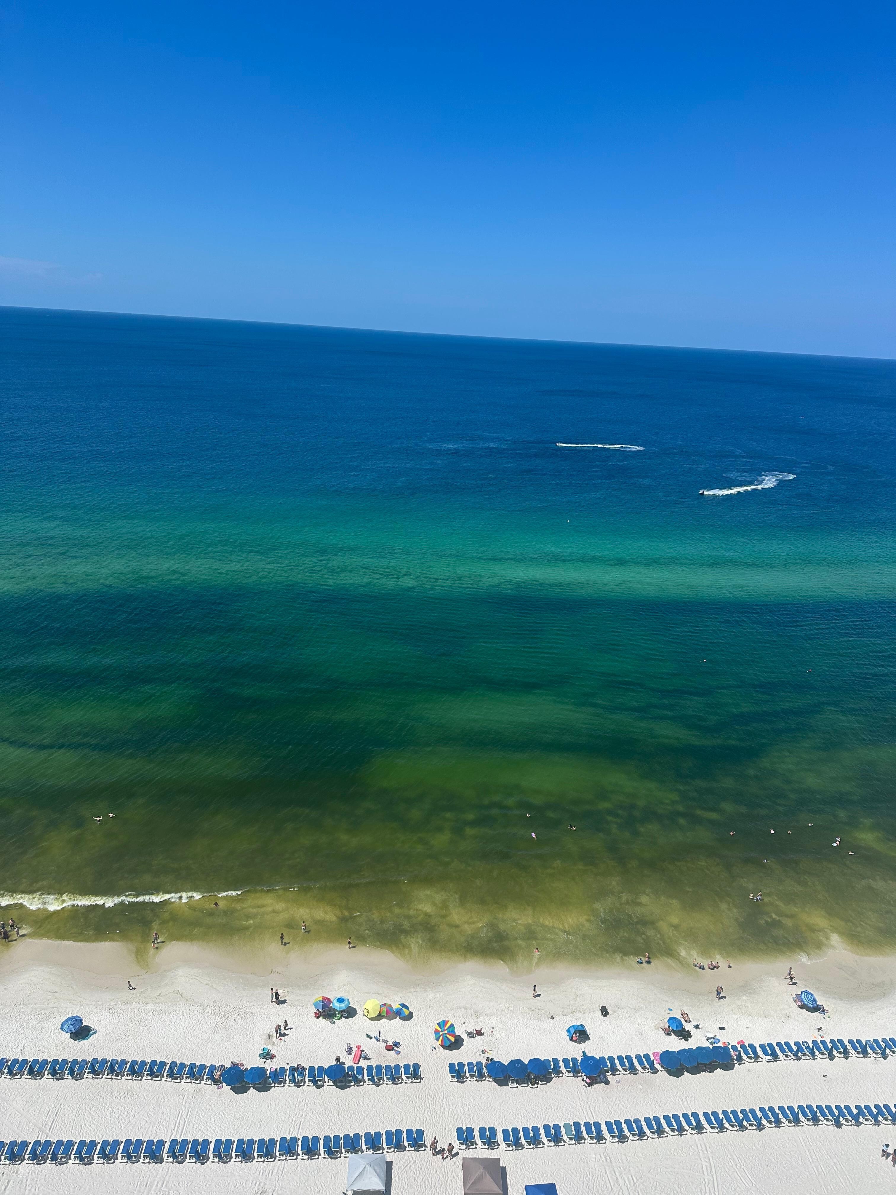 Our view from the room 