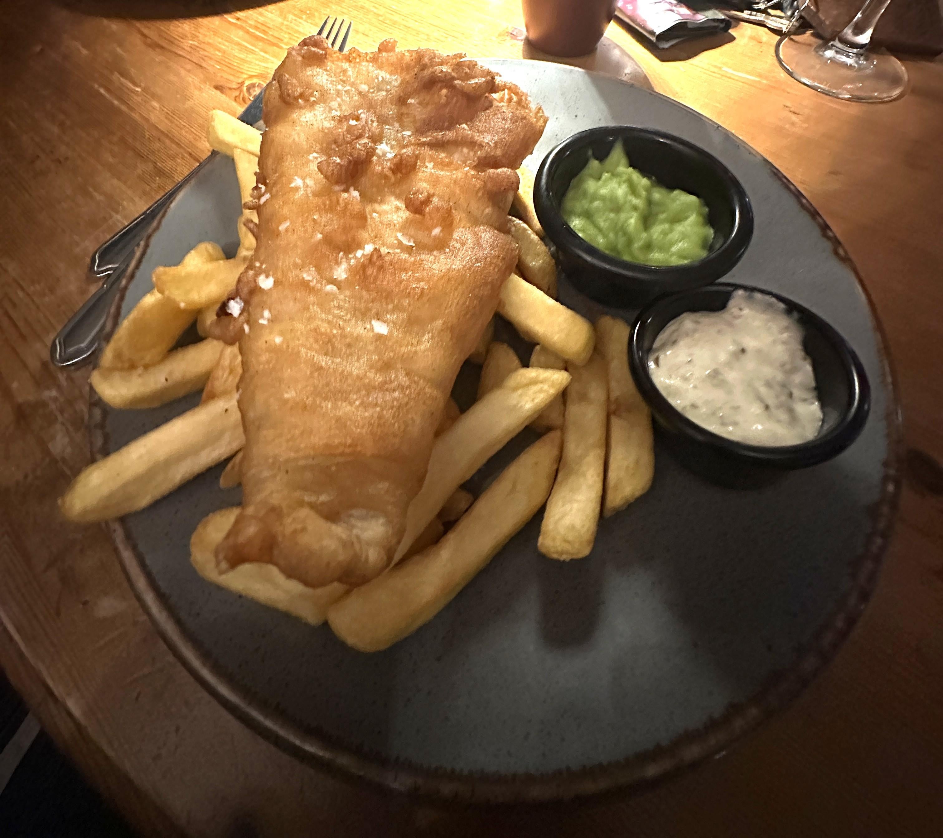 Fish and Chips Dinner