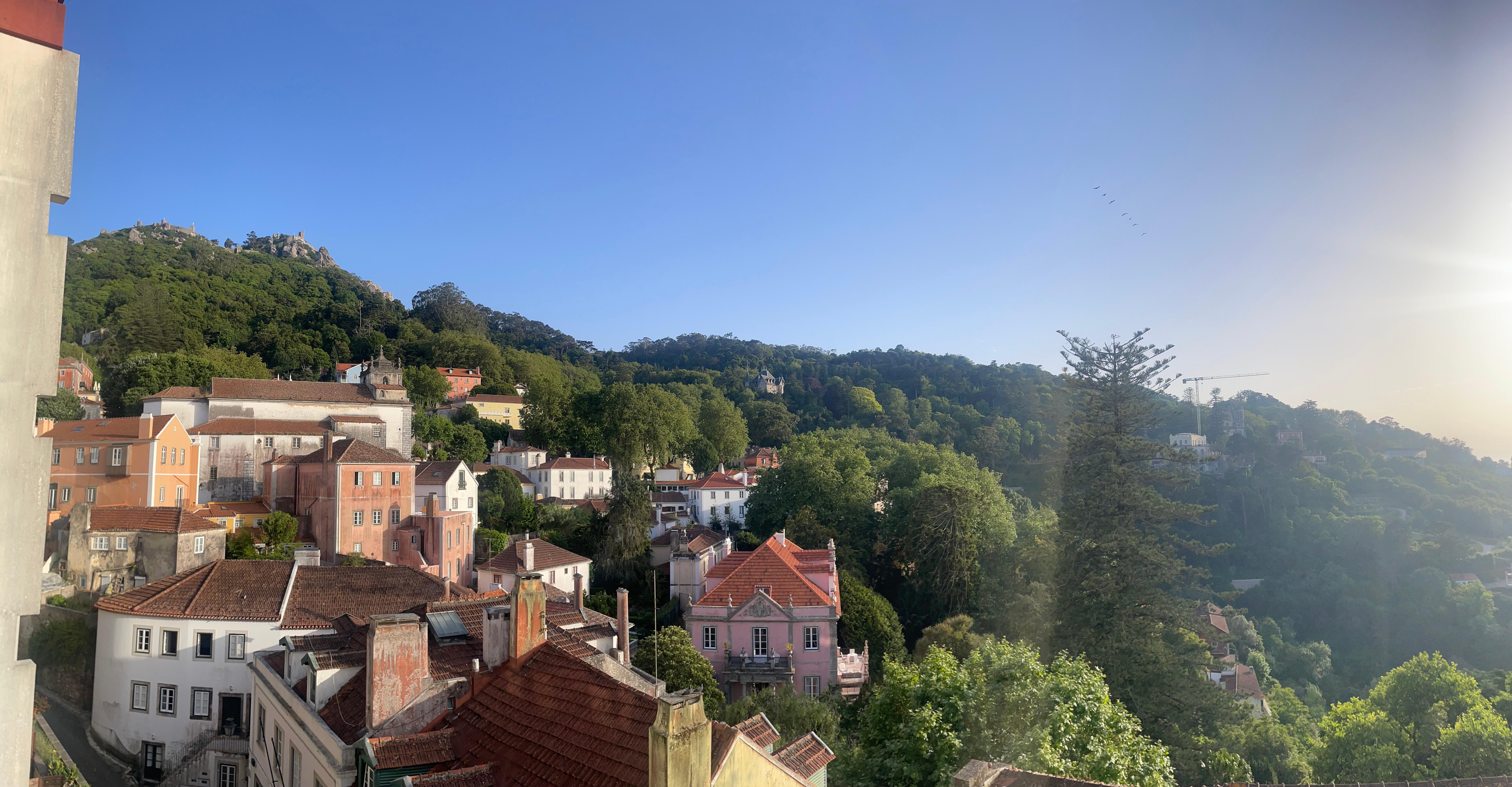 Nice view from balcony.
