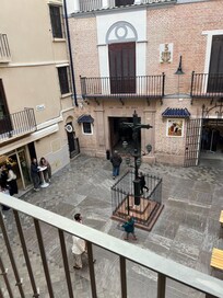 View from lovely balcony