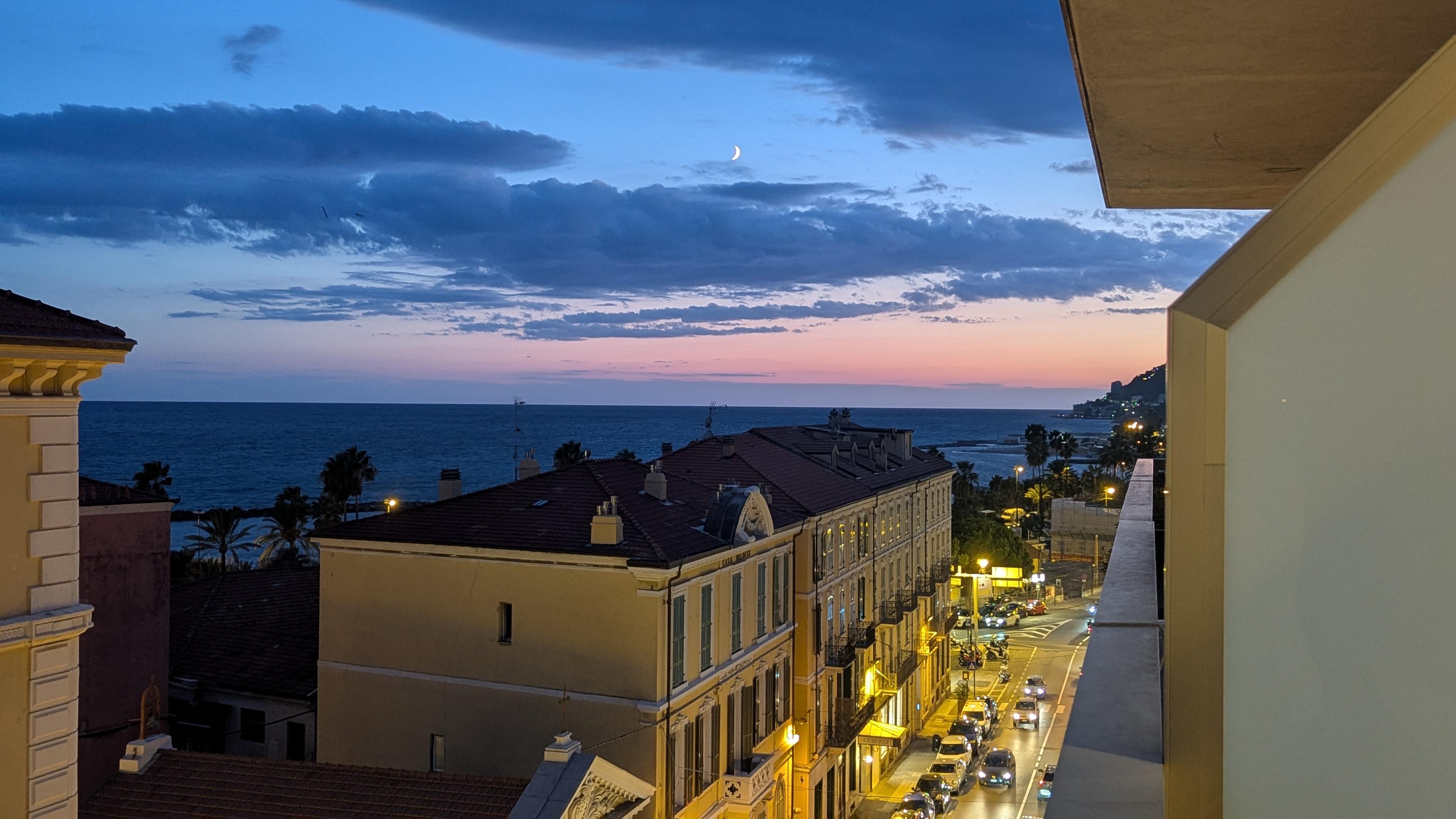 View from the balcony