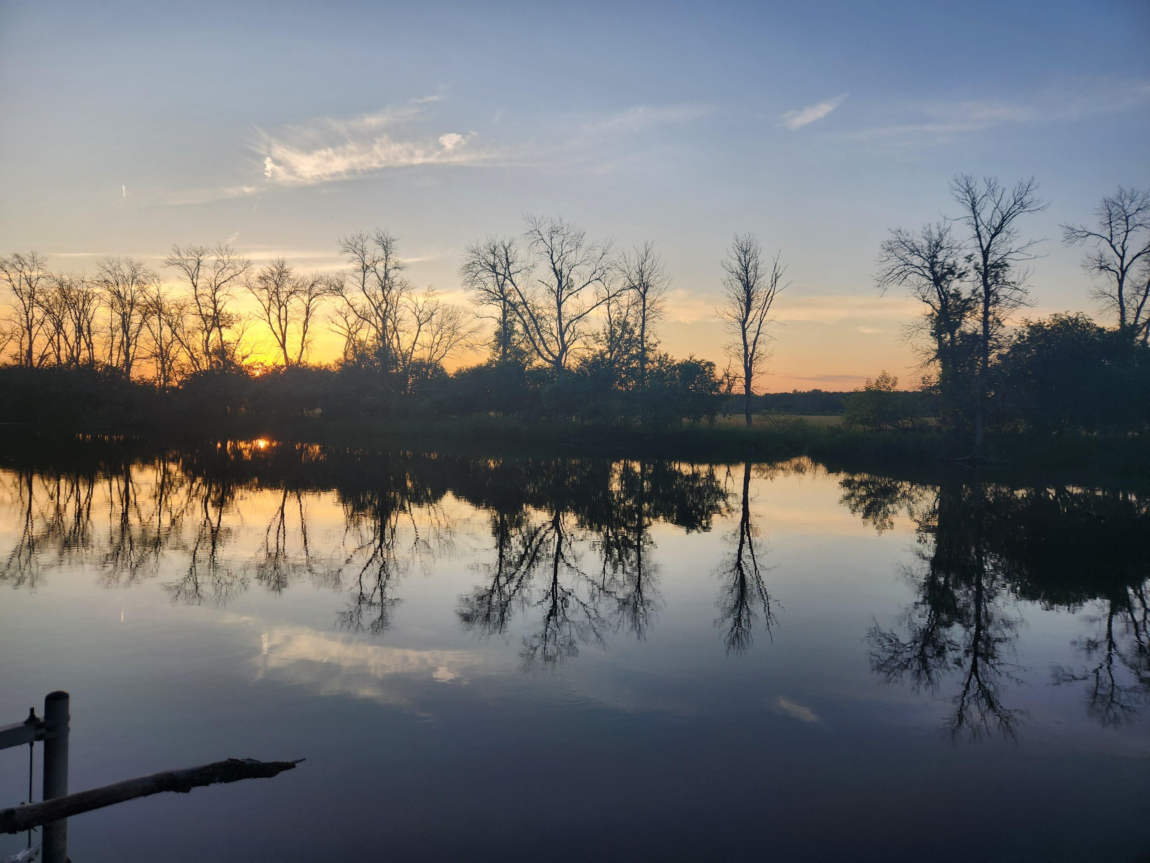 Sunset on the Fox River
