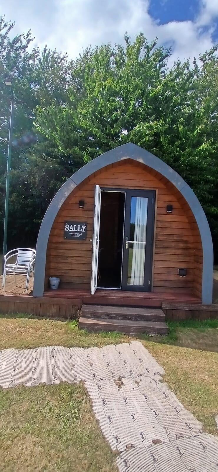 View of "Sally" pod