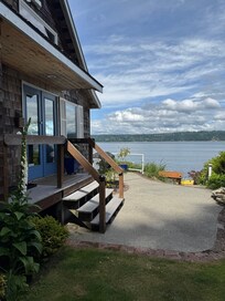 View from the front side entry