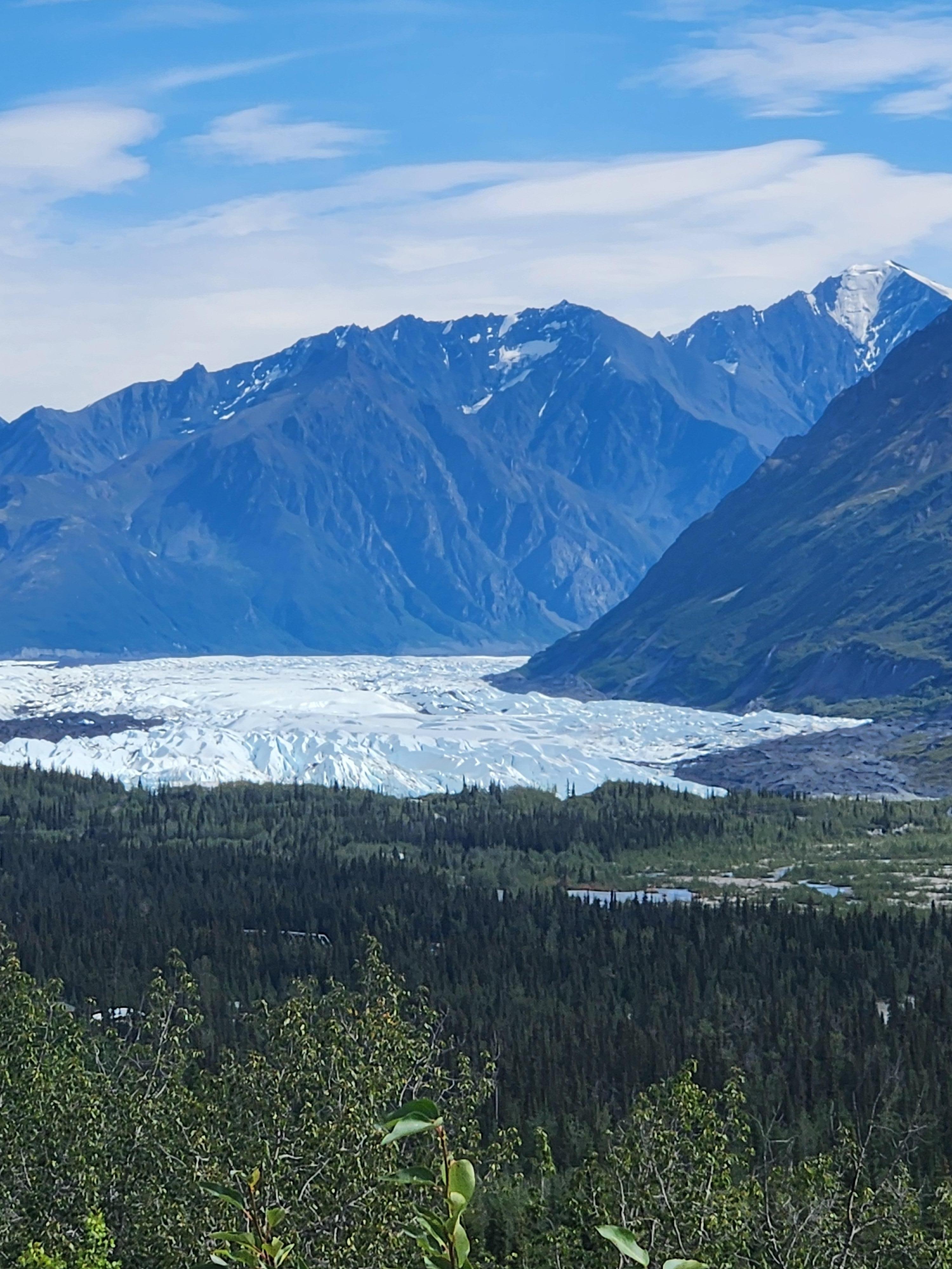 The Glacier not 10 minutes down the road