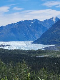The Glacier not 10 minutes down the road