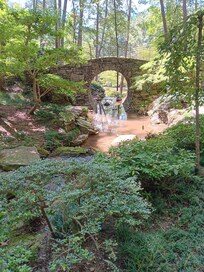 Garvan woodland gardens bridge