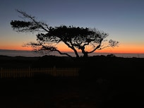 View from side deck after sun went down.